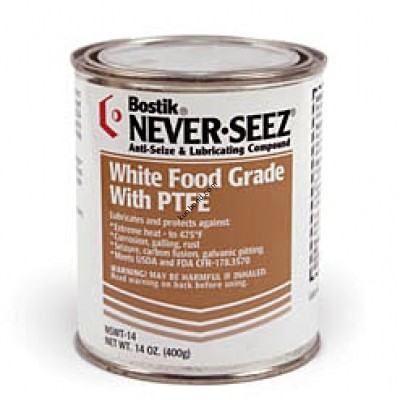 Bostik NEVER-SEEZ ANTI SEIZE WHITE FOOD GRADE WITH PTFE白色食品級（含聚四氟乙烯）潤滑油膏（Bostik NEVER-SEEZ NSWT-14）